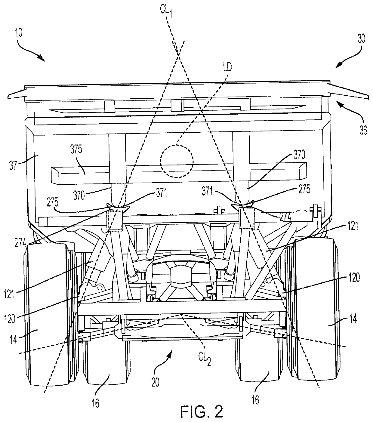 Space frame front lower suspension connection