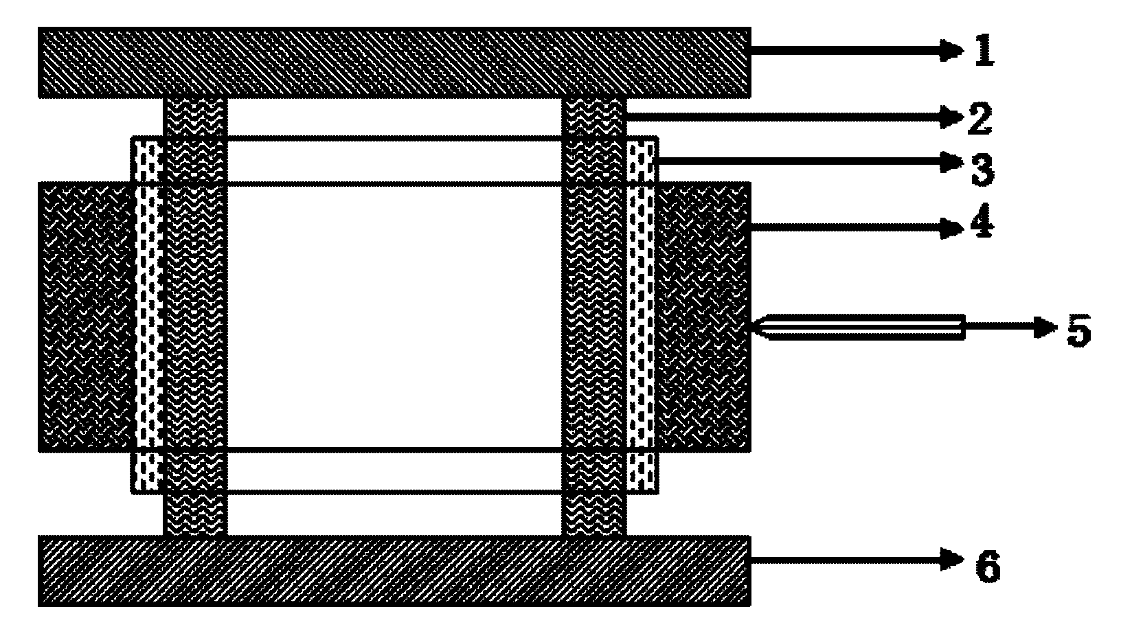 Quick carbon deposition method of carbon/carbon material member