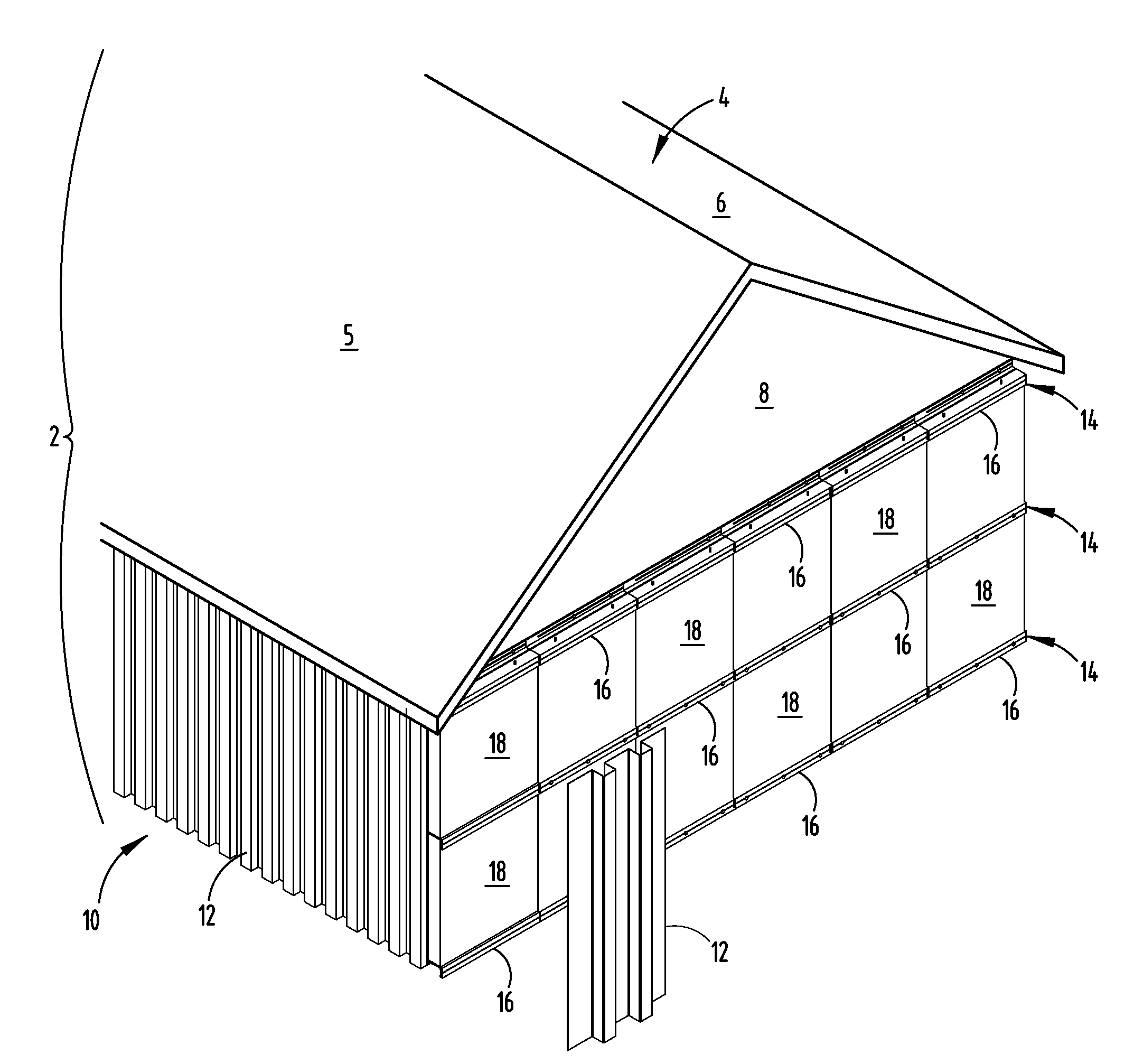 Polymer-based bracket system for exterior cladding