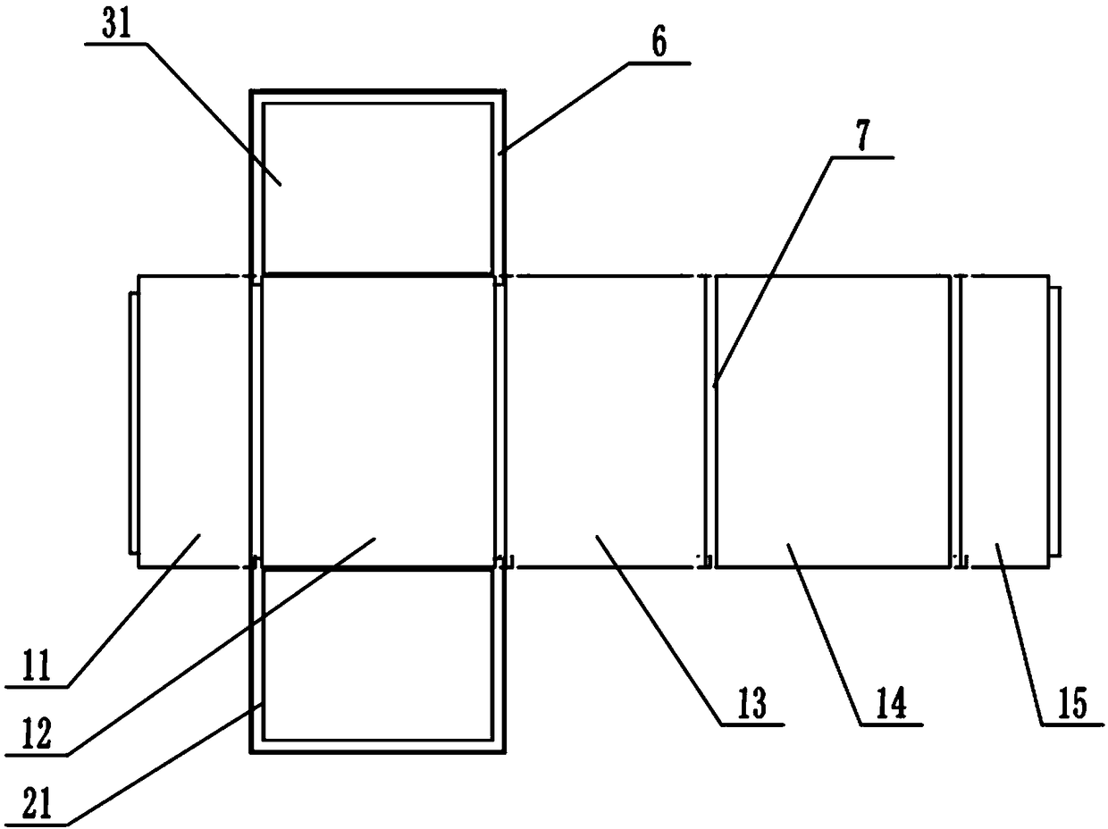 Express packaging container rental circulation system