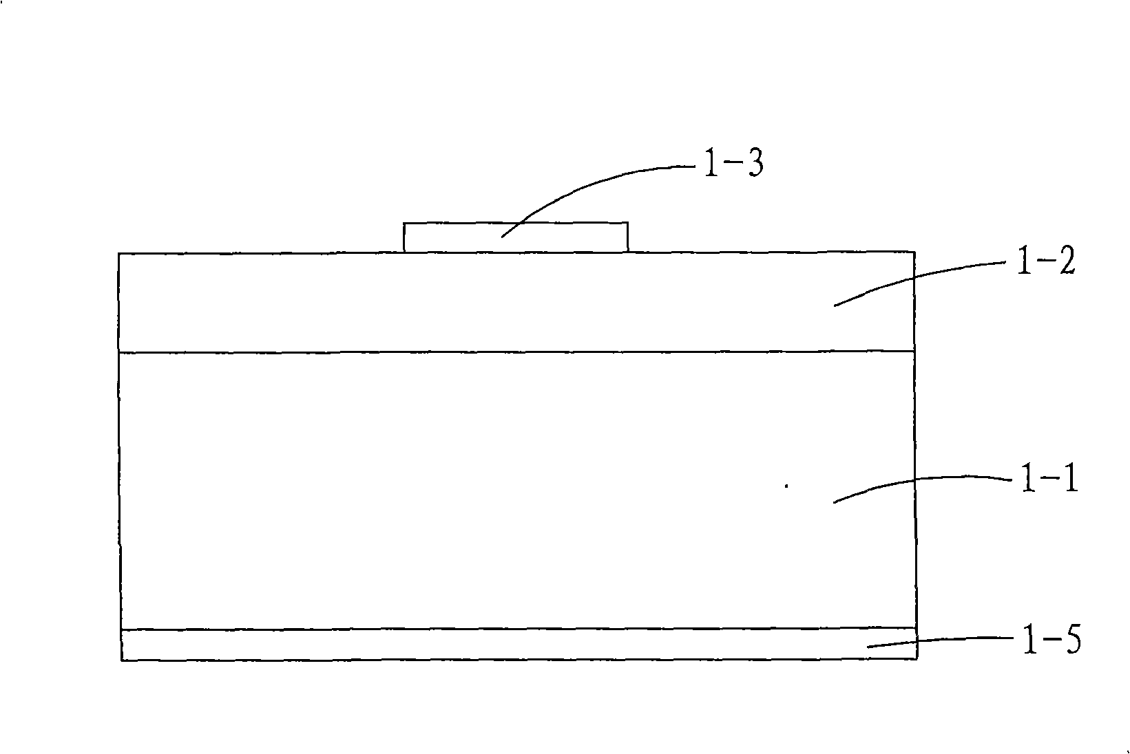 LED with coarsing interface and manufacturing method thereof
