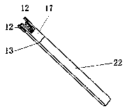 Recovering walking stick and application method thereof