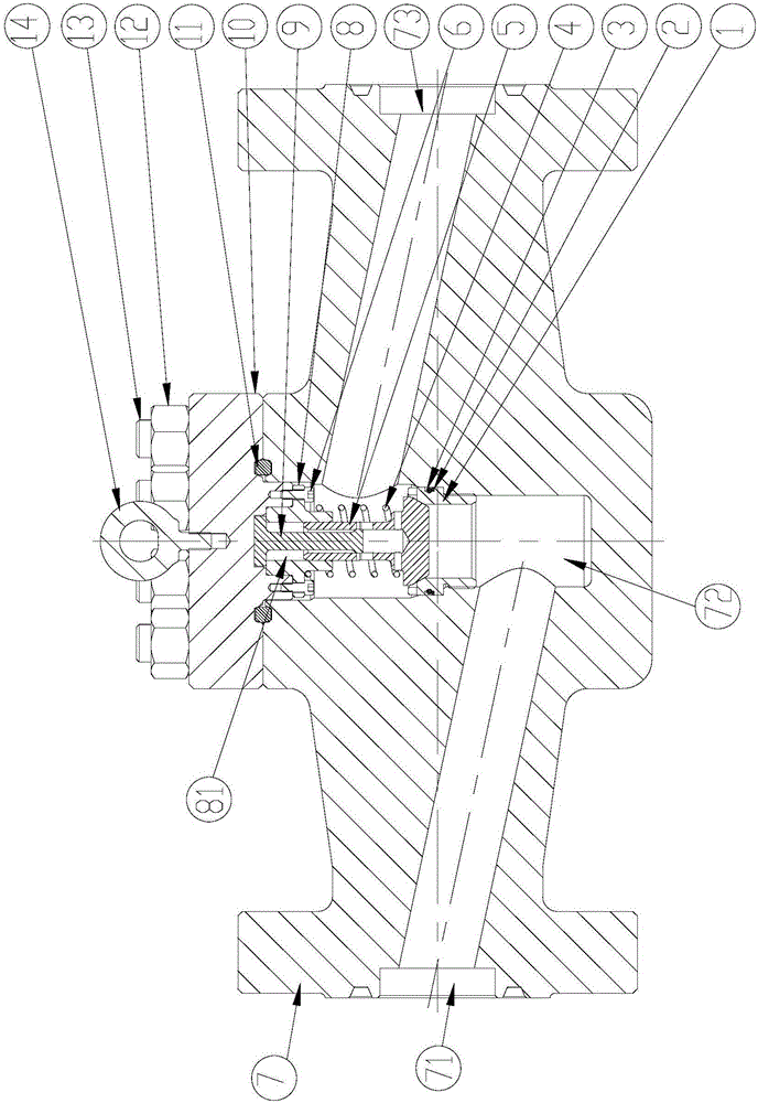 Impact resisting check valve