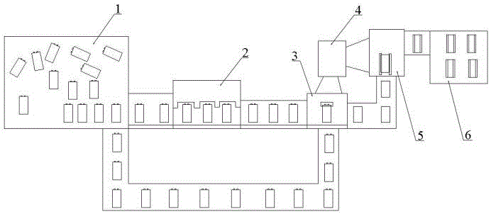 Controllable discharging and safe and automatic disassembling device for waste hard-housing power lithium-ion battery