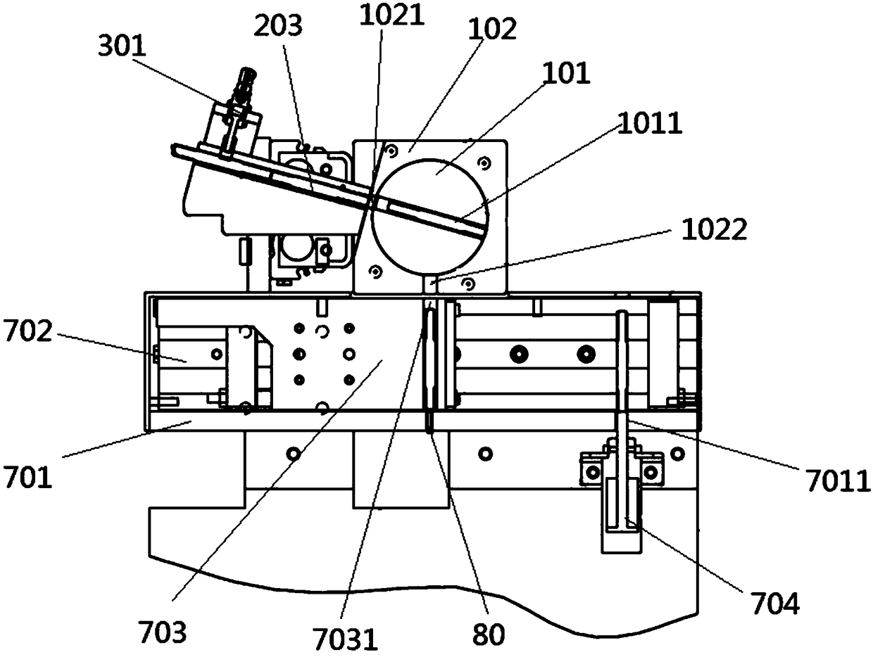 Turnover mechanism and double-end bolt orientation arrangement device