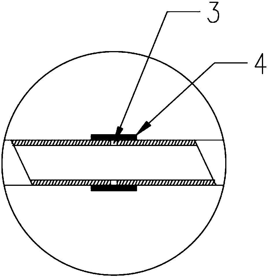 Full-hole one-time rapid grouting construction method