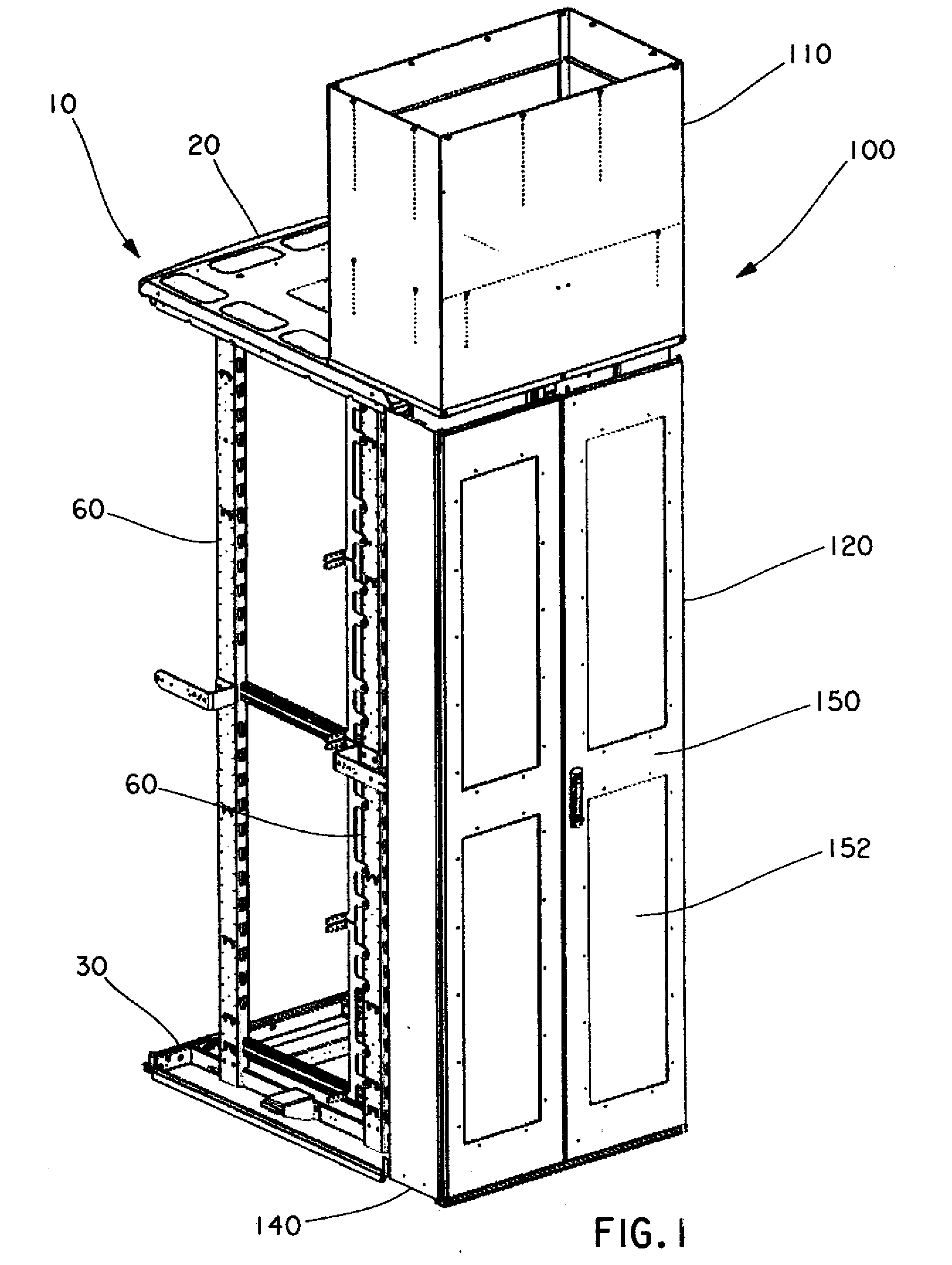 Passive Cooling Systems for Network Cabinet