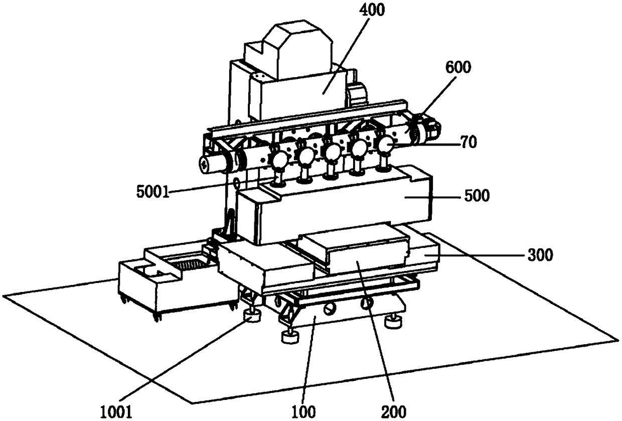 A multifunctional five-axis machine tool