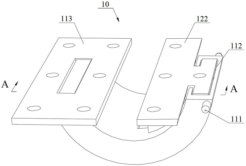 An electronic device and a hinge used for the electronic device