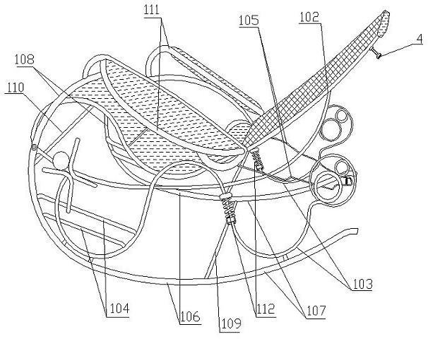 Rocking chair with automatic back-beating function