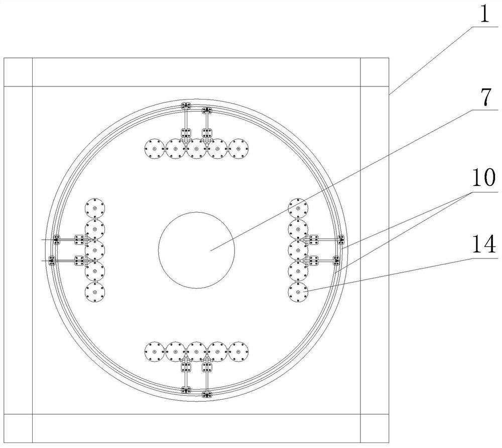 Multi-station electric detonator card waist bayonet machine