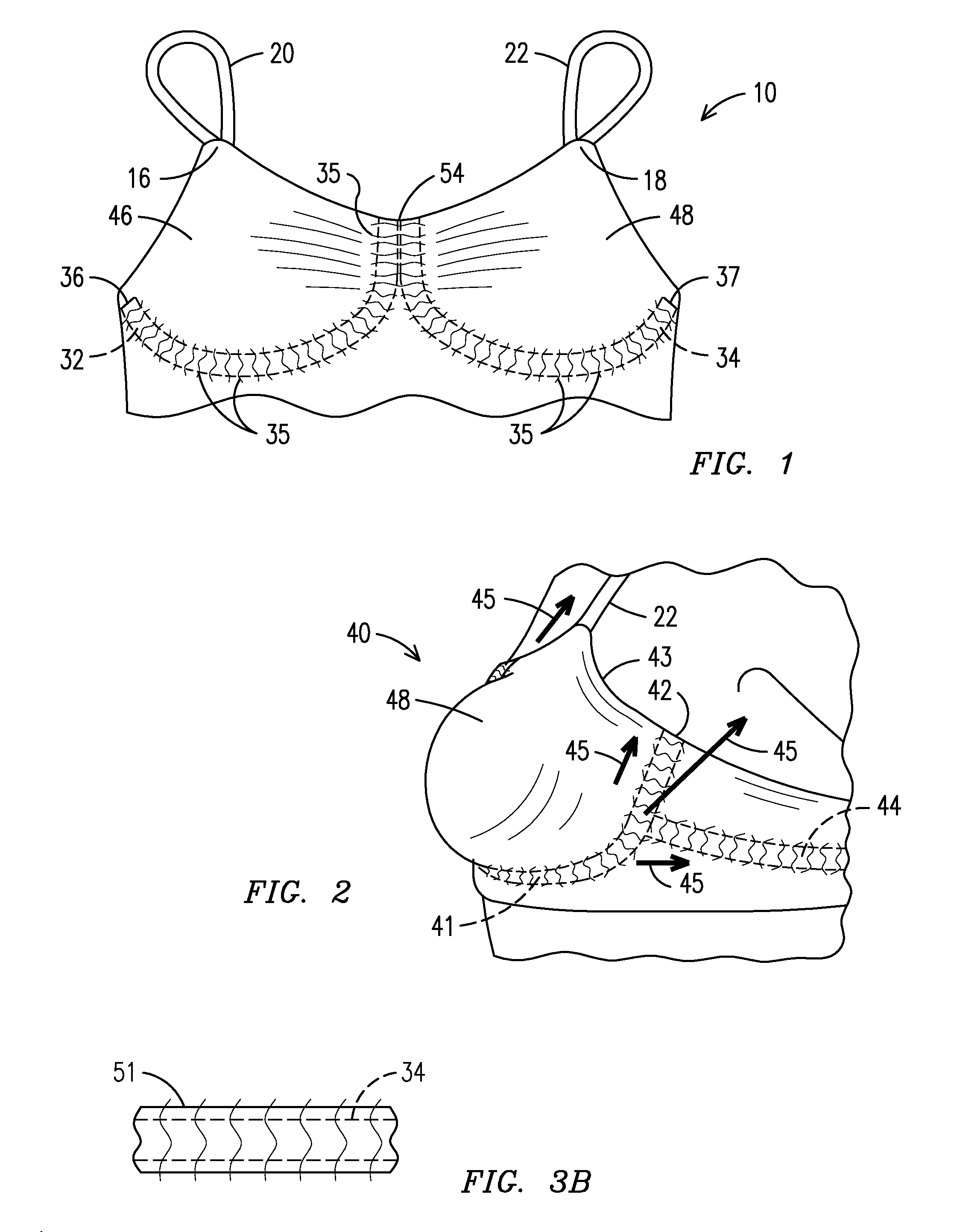 Breast shaping and lifting support garment