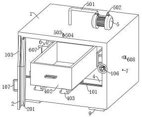 A vacuum storage container