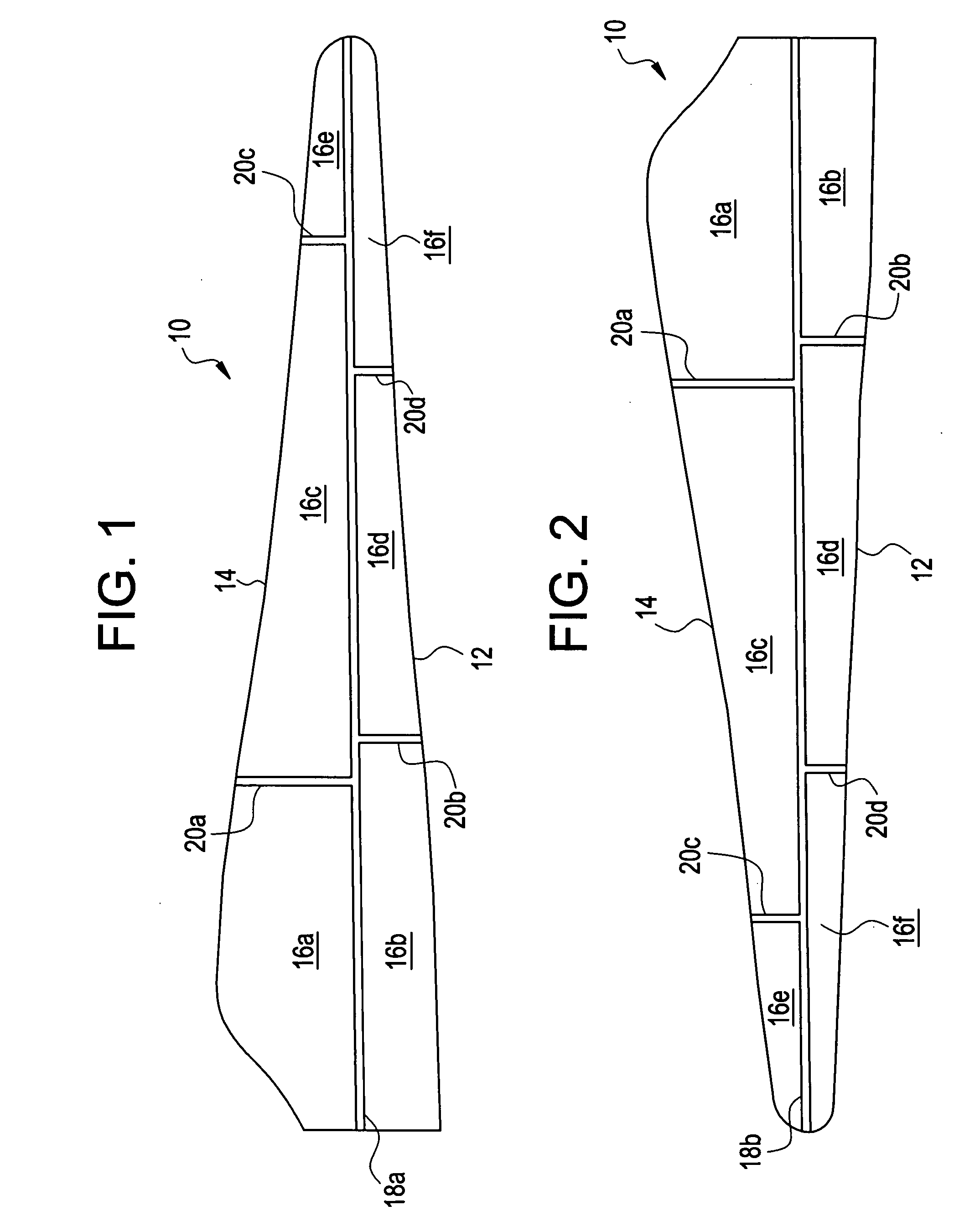 Modularly constructed rotorblade and method for construction