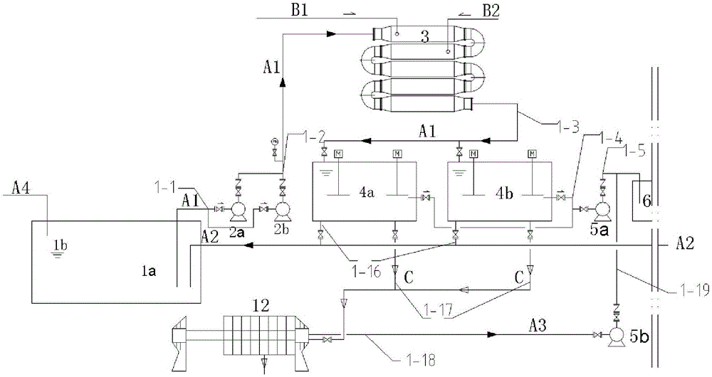 A centralized oilfield fracturing wastewater treatment system