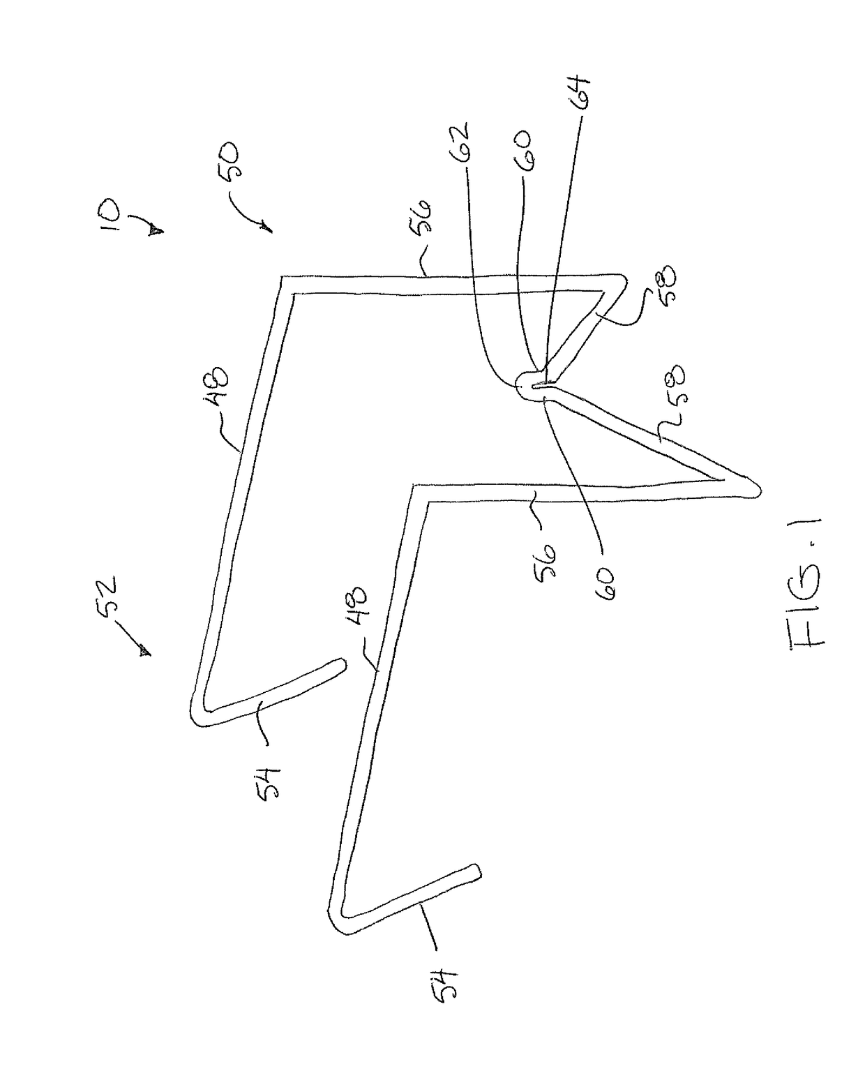 Insulated Concrete Ledge Form Reinforcement Member