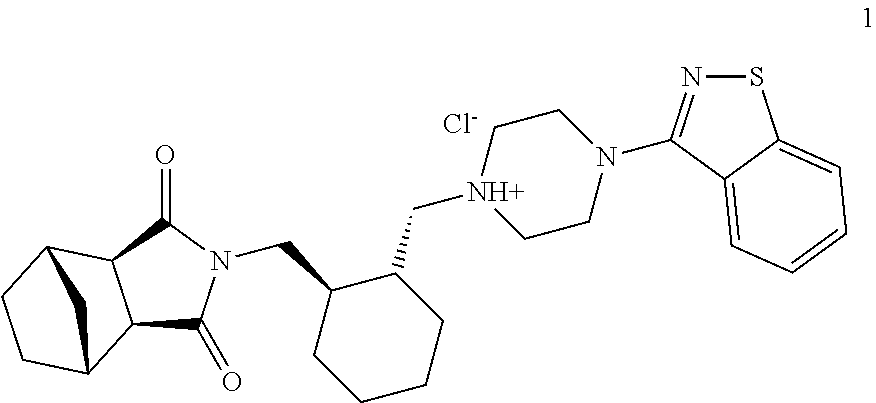 Process for the preparation of lurasidone hydrochloride