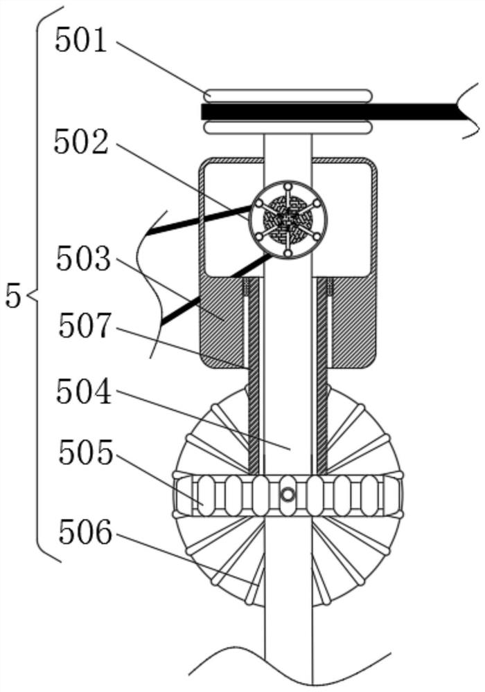 Pesticide spraying device capable of uniformly mixing pesticides