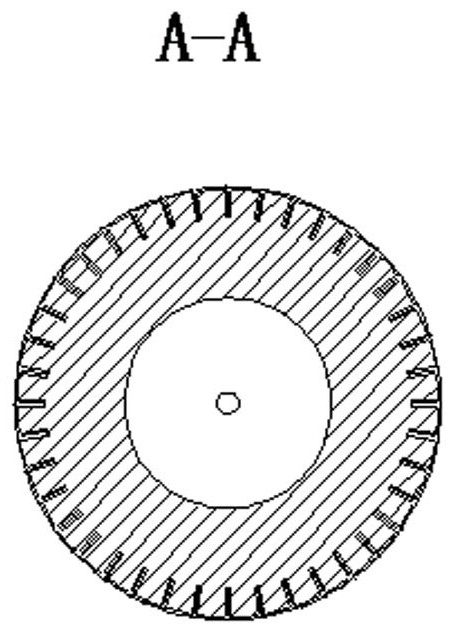 A cutter roll for glass fiber chopping machine