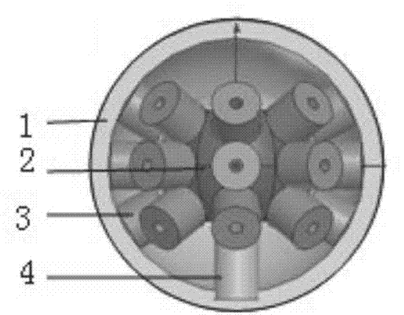 Satellite attitude control method based on three-freedom-degree momentum exchange of spherical motor