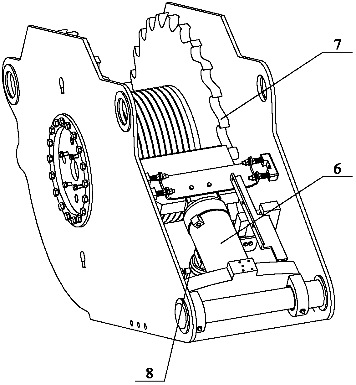 Super-lift winch control system and crane using the same