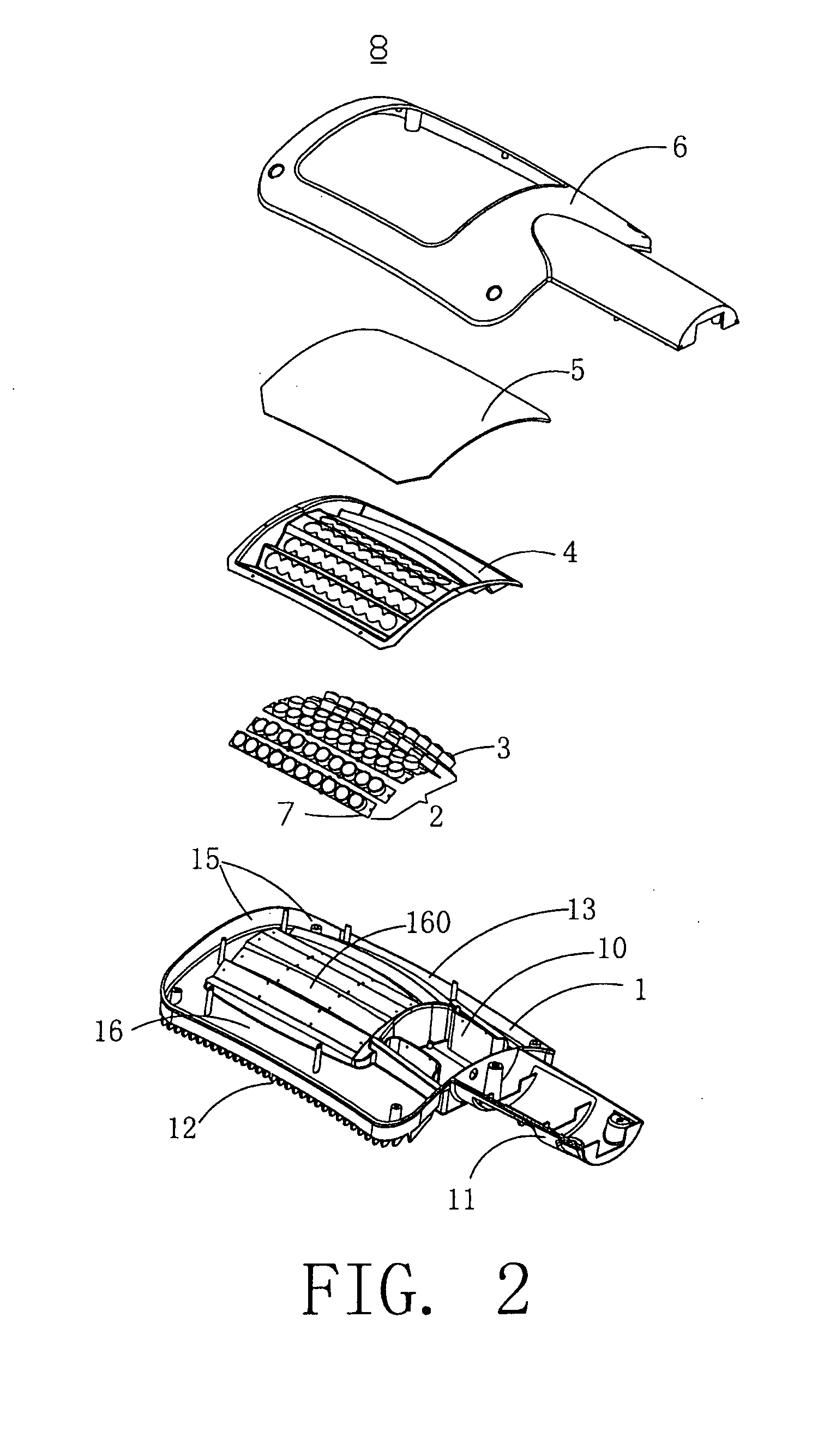 High-power light emitting diode (LED) street lamp and body frame thereof