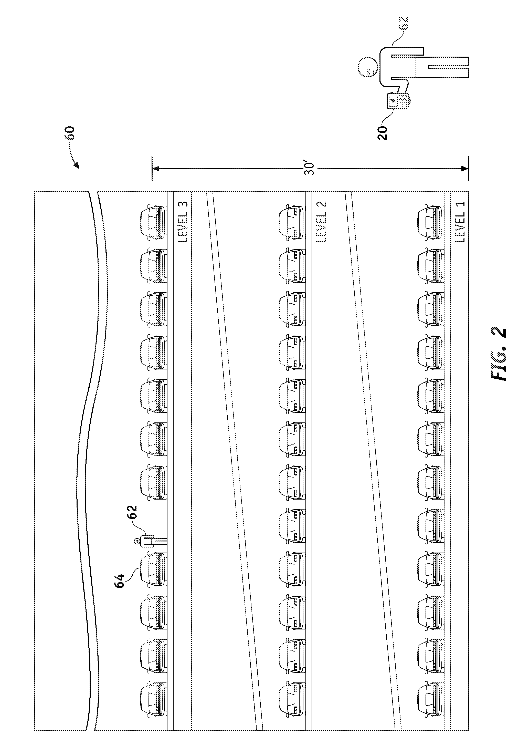 Vehicle locating device and method