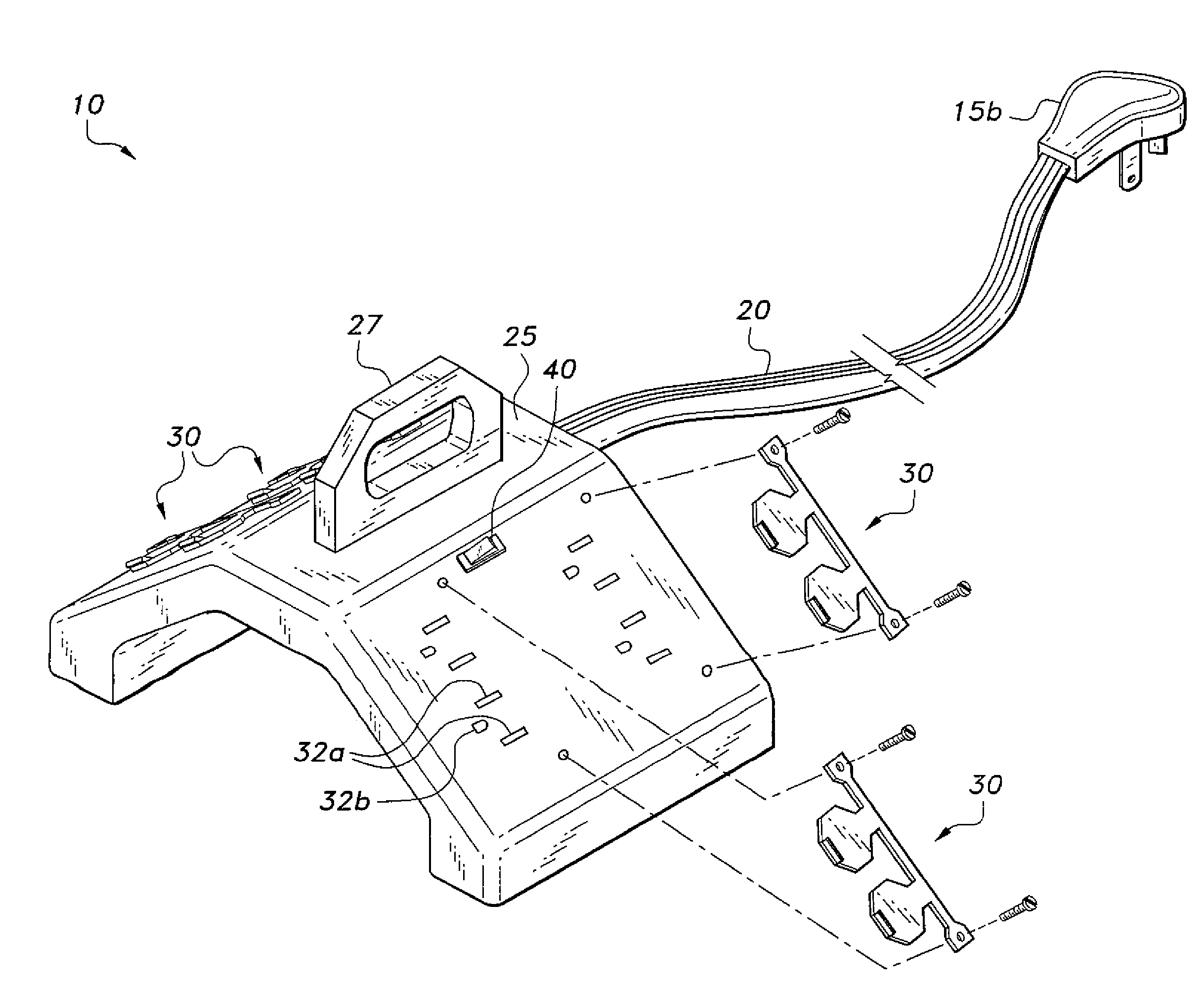 Portable electrical power box