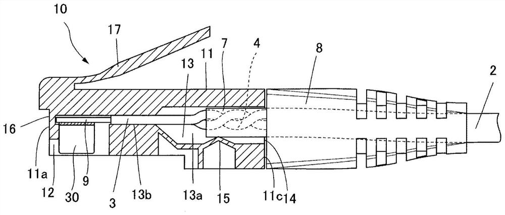 Method for manufacturing connector-attached cable