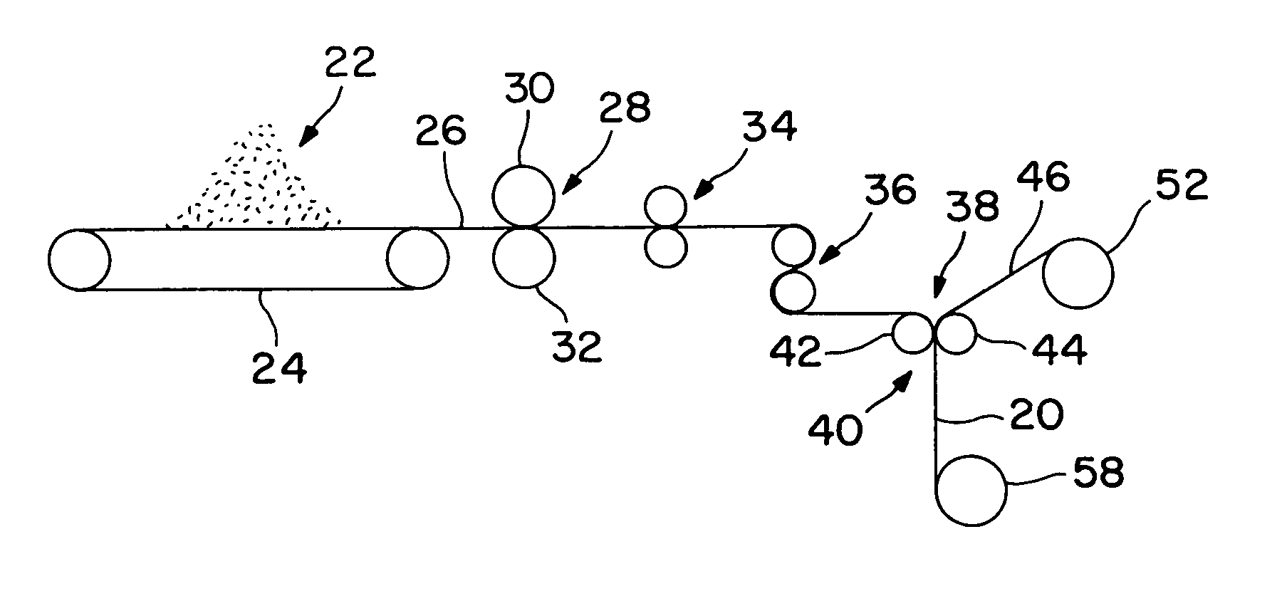 One-step necked-bonded laminate process and apparatus