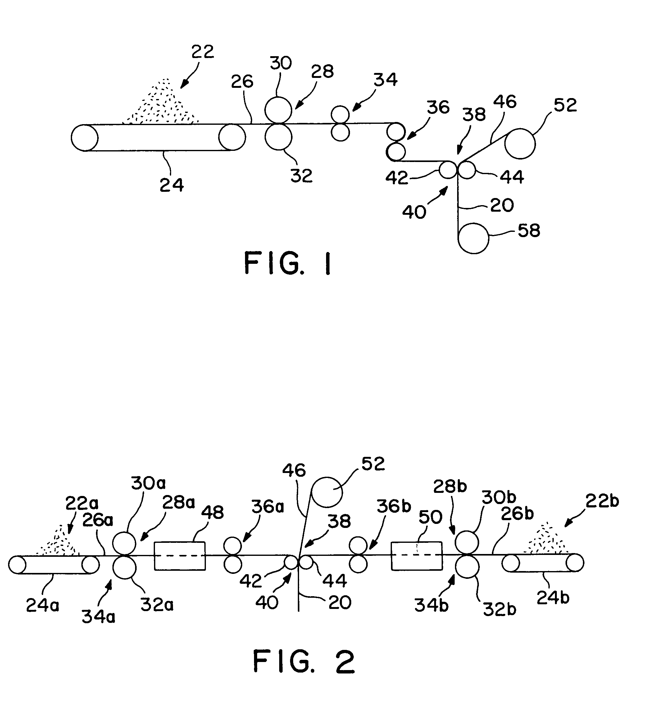 One-step necked-bonded laminate process and apparatus