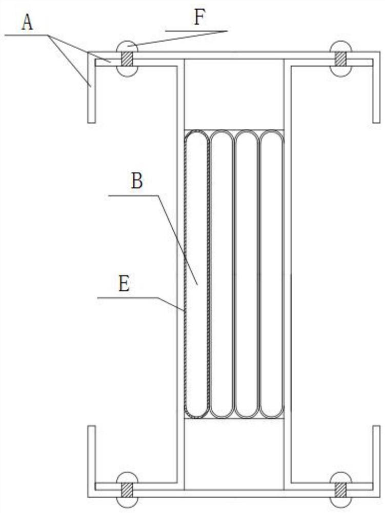 Small busbar combined all-insulated enclosed bus