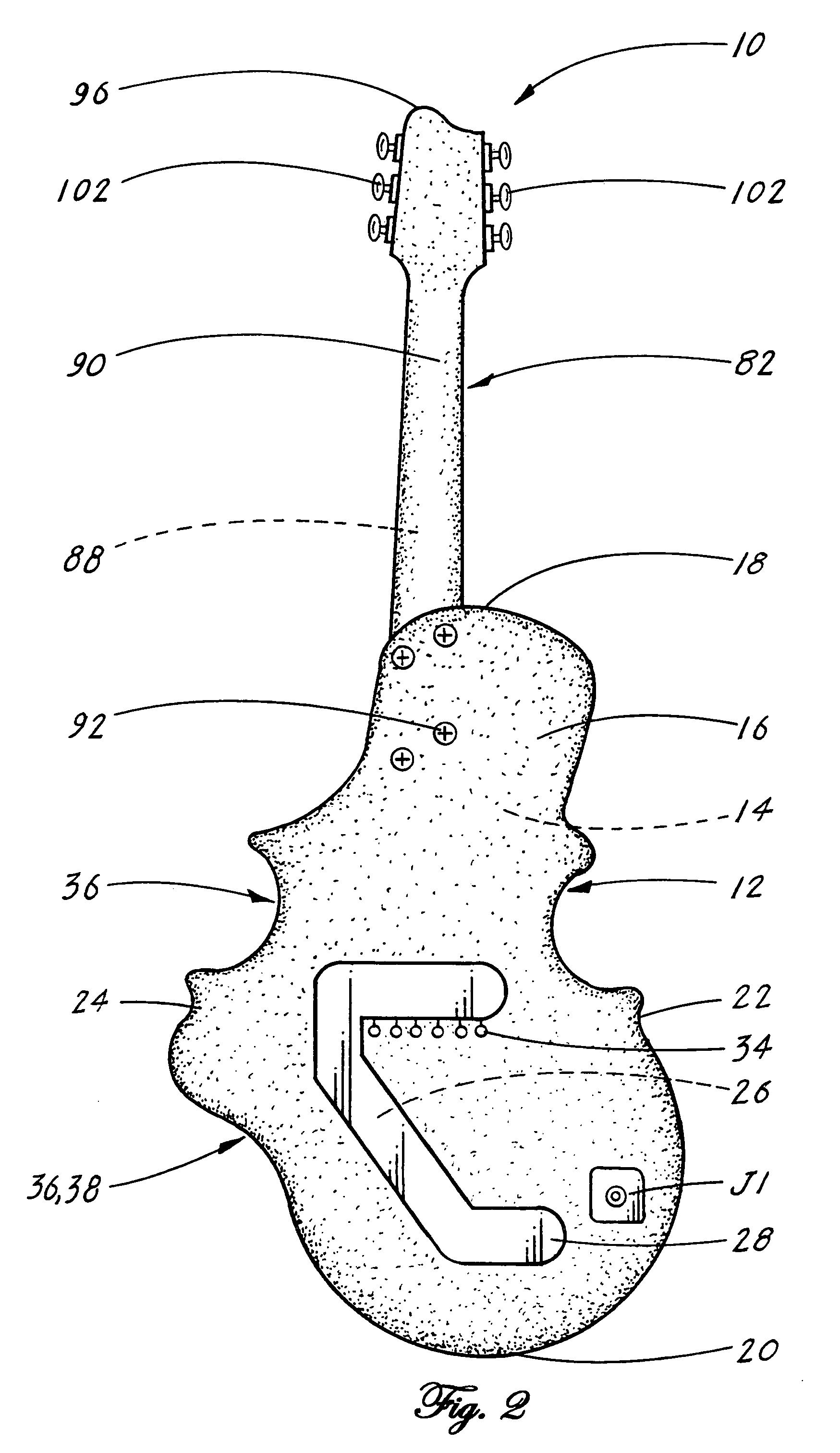 Guitar and violin hybrid instrument