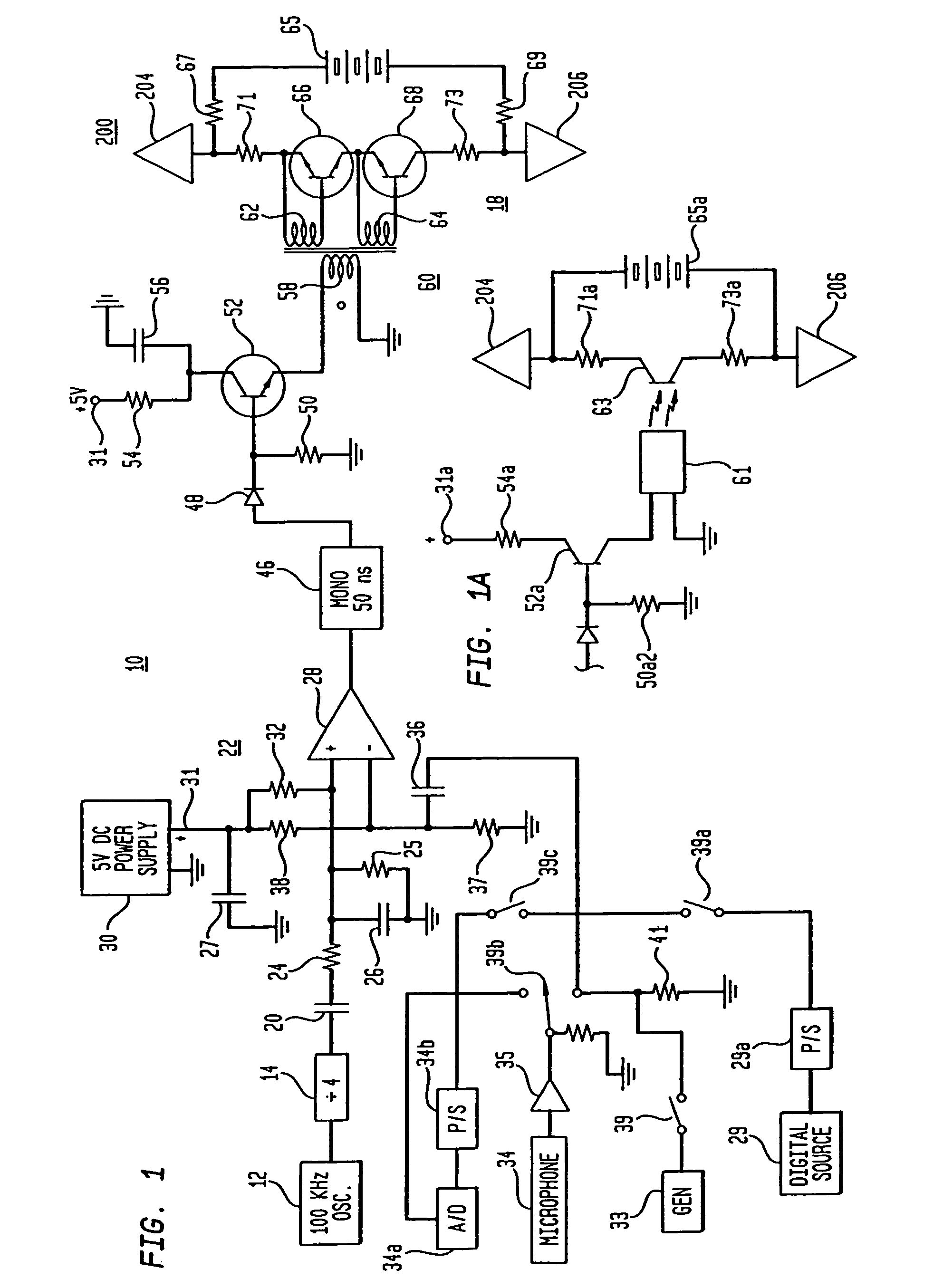 Time domain radio transmission system