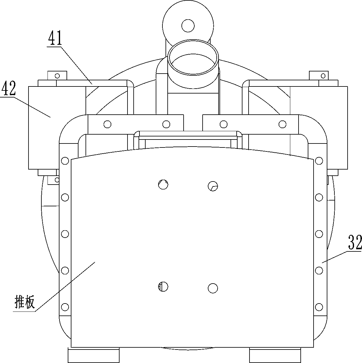 Pipe culvert obstruction dredging robot and dredging method