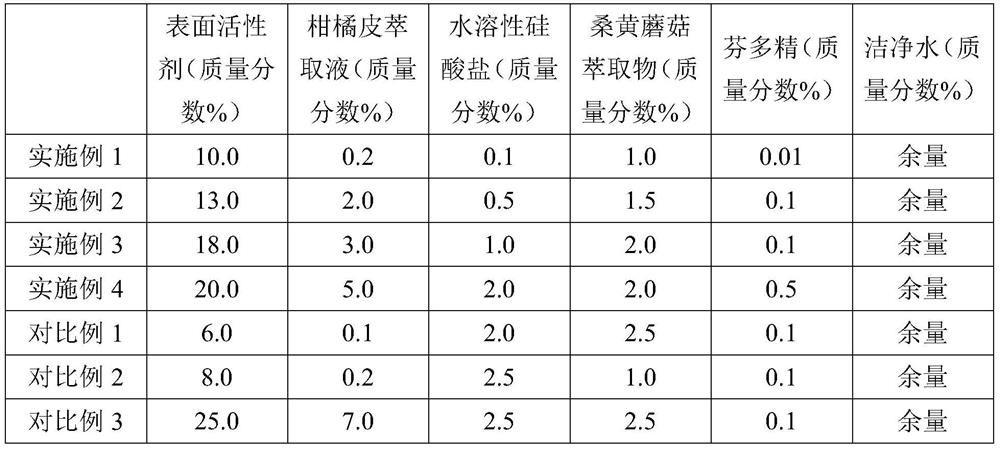 Washing product and preparation method thereof