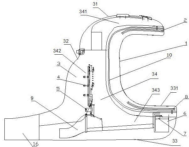 Automatic excrement collecting device