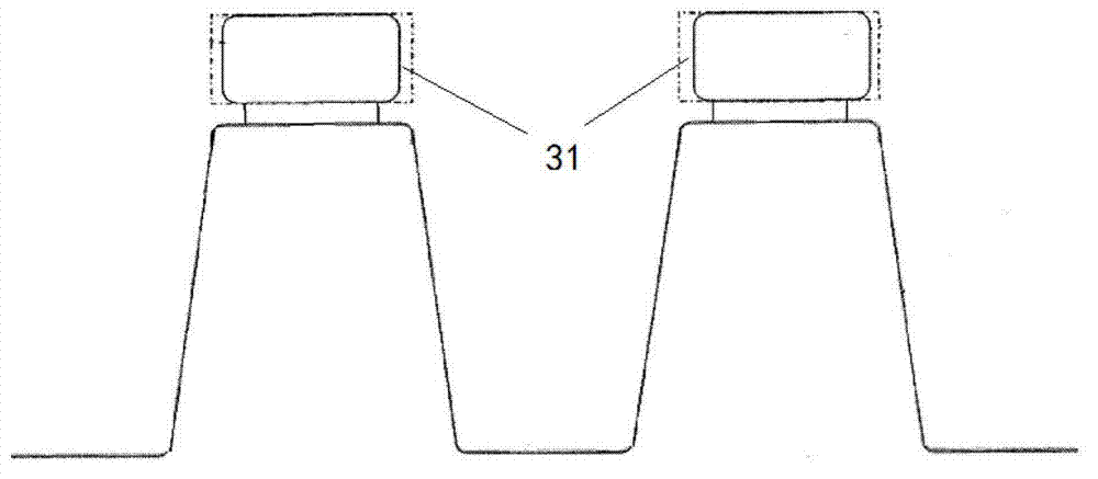 Hollow channel isolation region preparation method