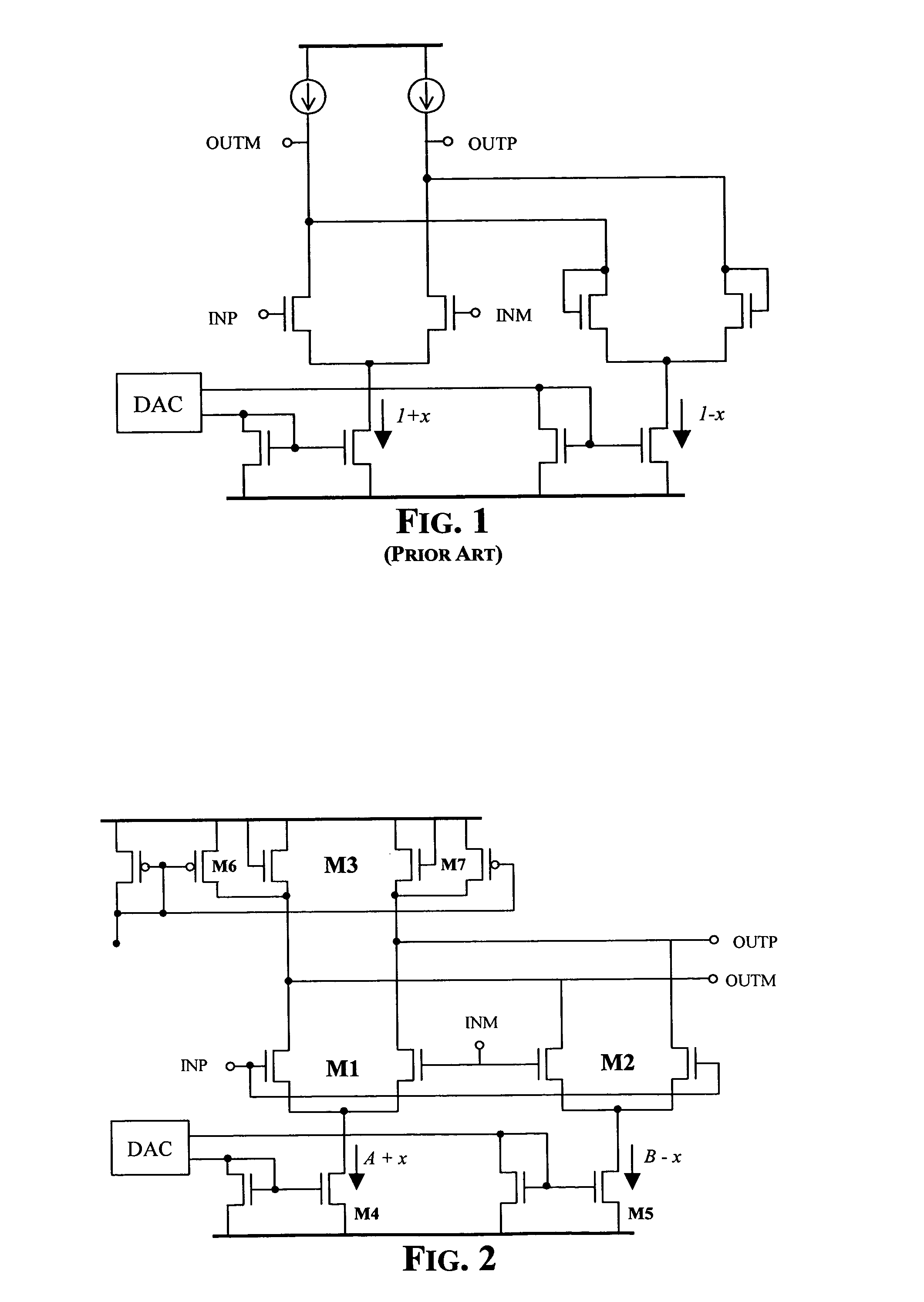 Logarithmic linear variable gain CMOS amplifier