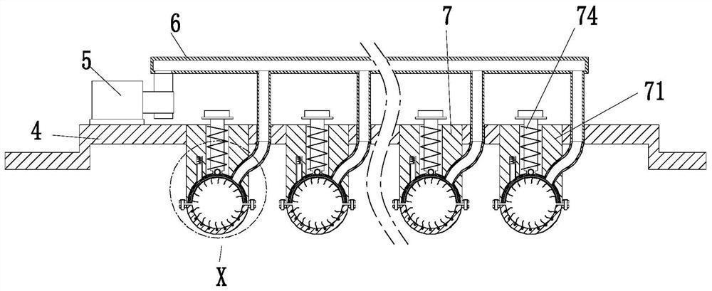 A kind of worsted spinning processing method of textile yarn