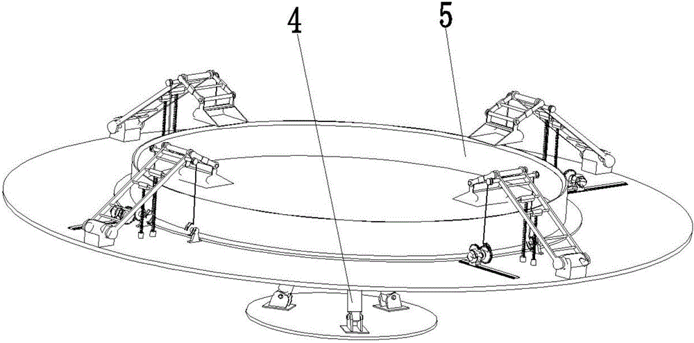 Executing mechanical arm used for complete intelligent fishpond feeding all-in-one machine