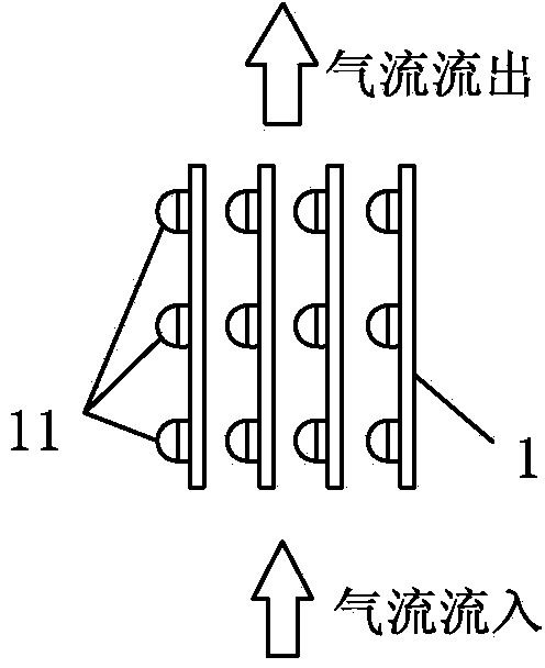 Air purification equipment and air purification device comprising air purification equipment