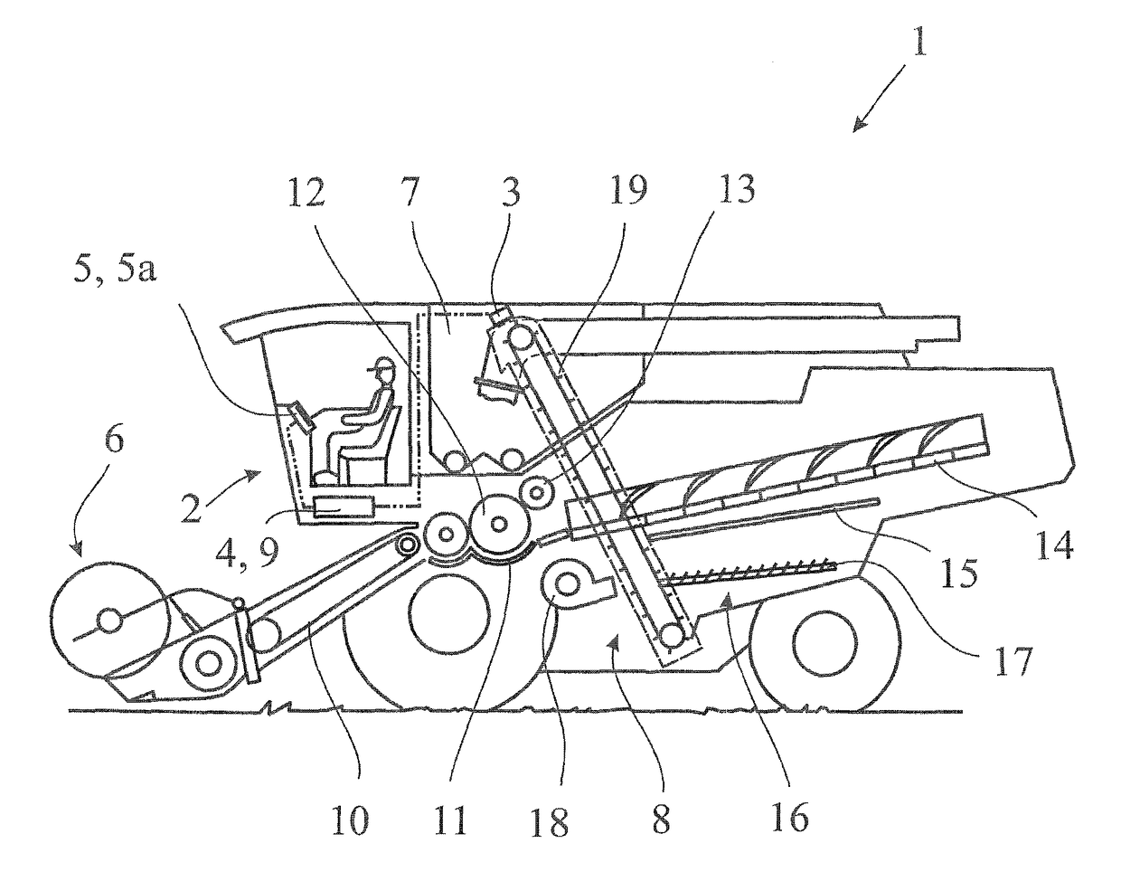 Agricultural harvesting machine