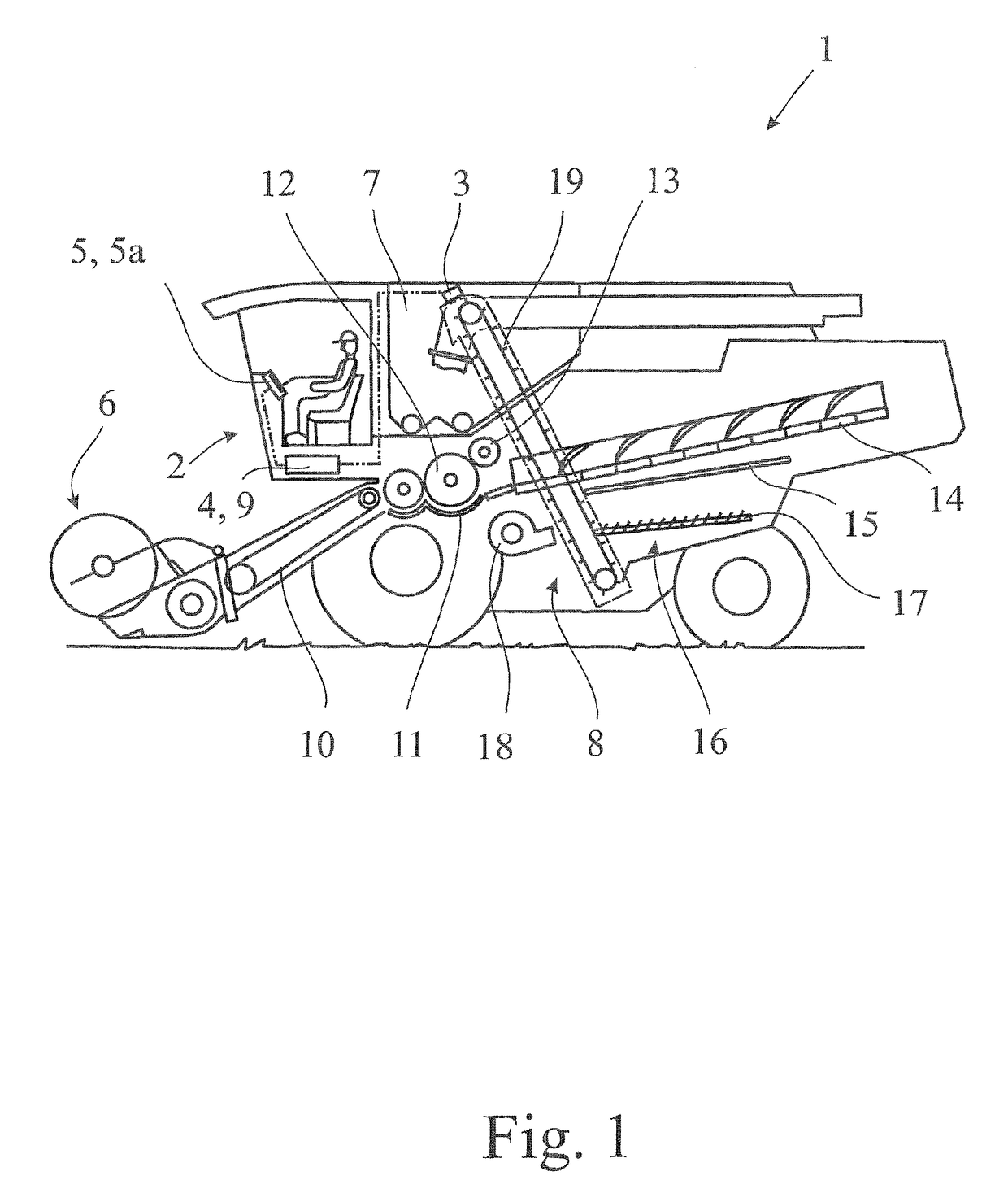 Agricultural harvesting machine