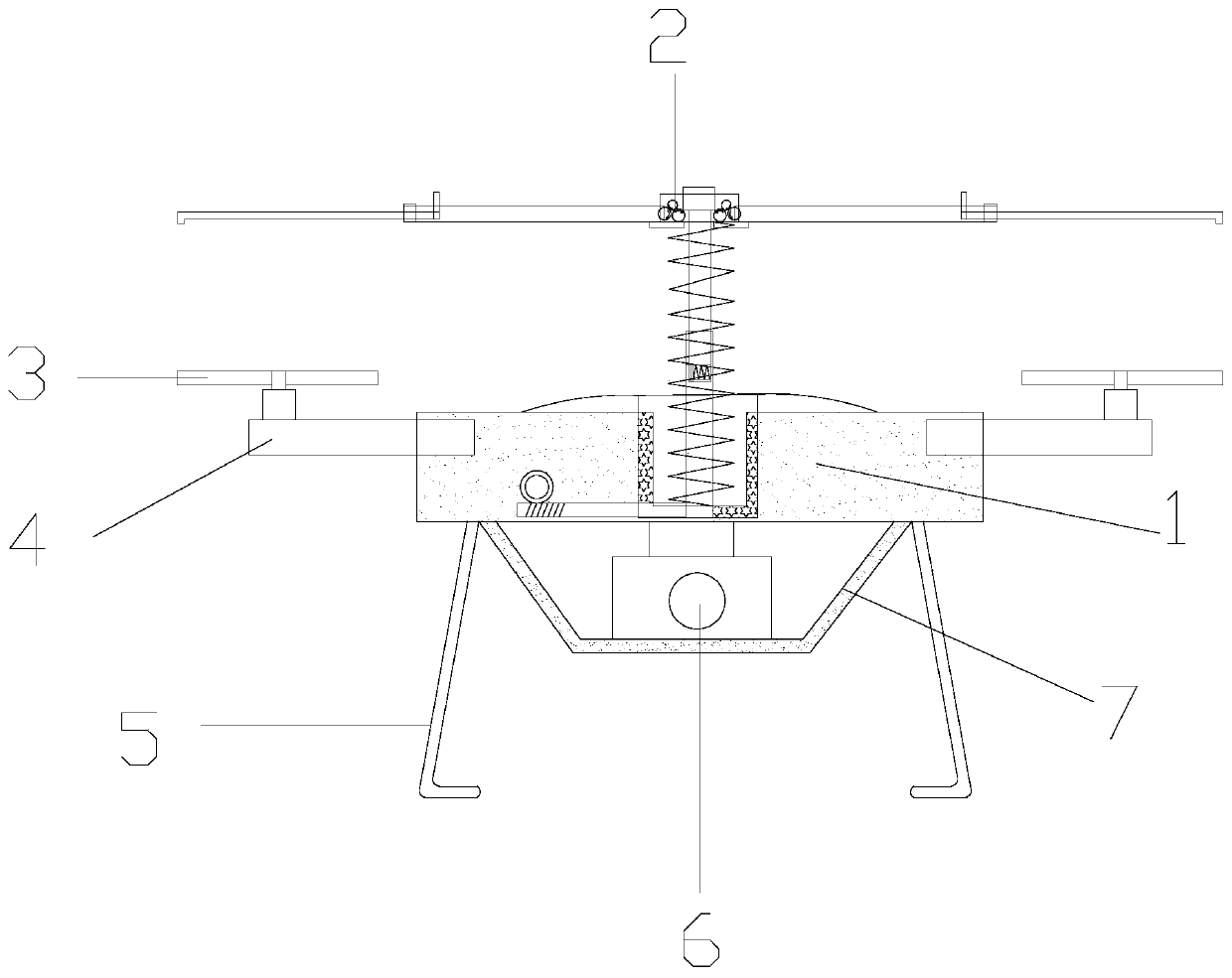 An aerial camera with intelligent steering function