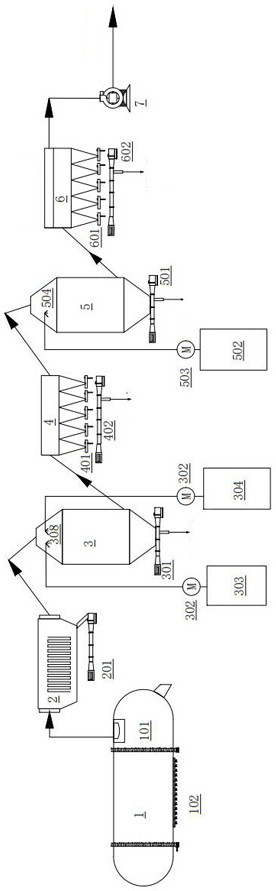 Device and method for extracting high-purity arsenic trioxide through nonferrous smelting quenching