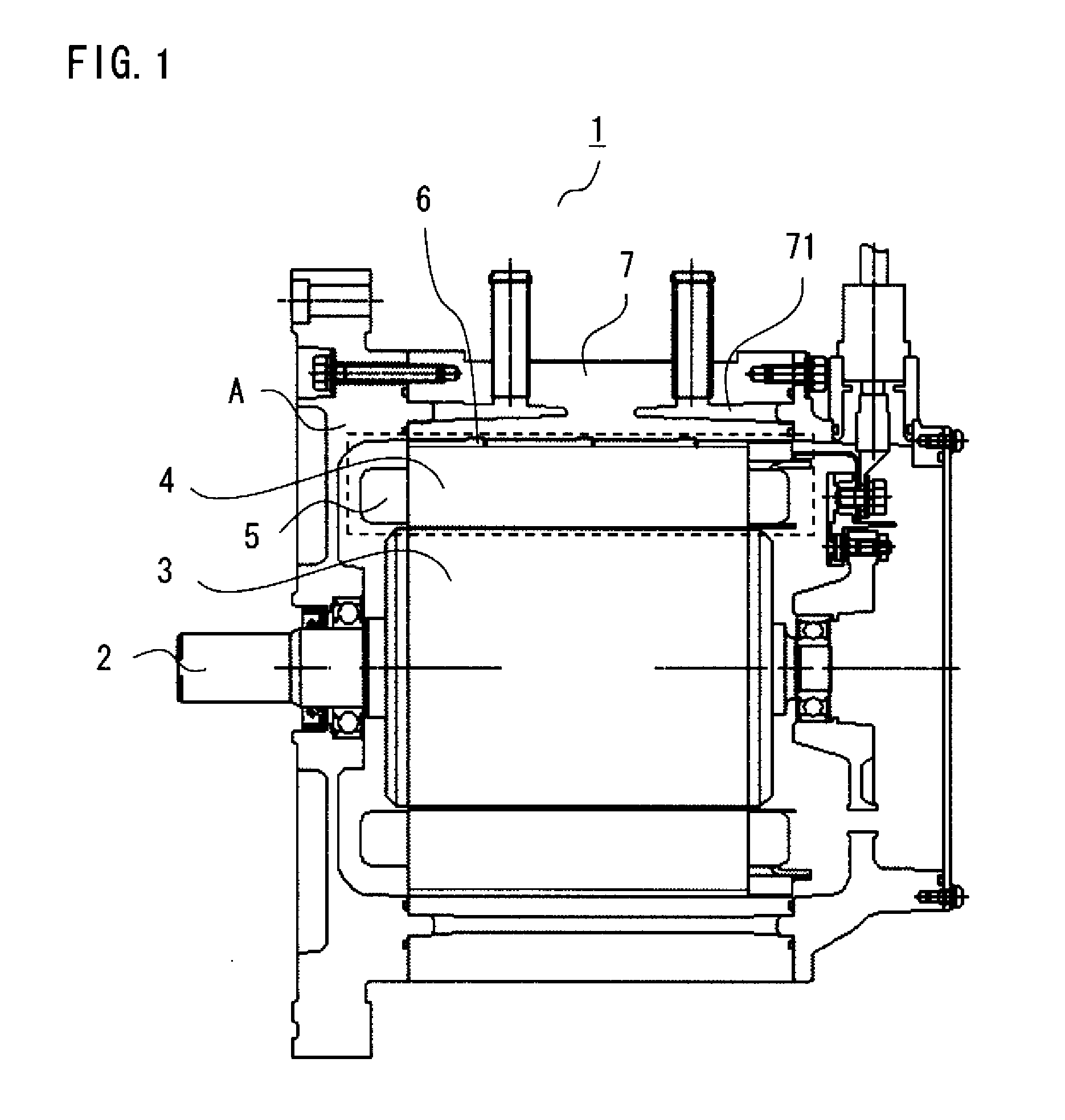 Rotary electric machine