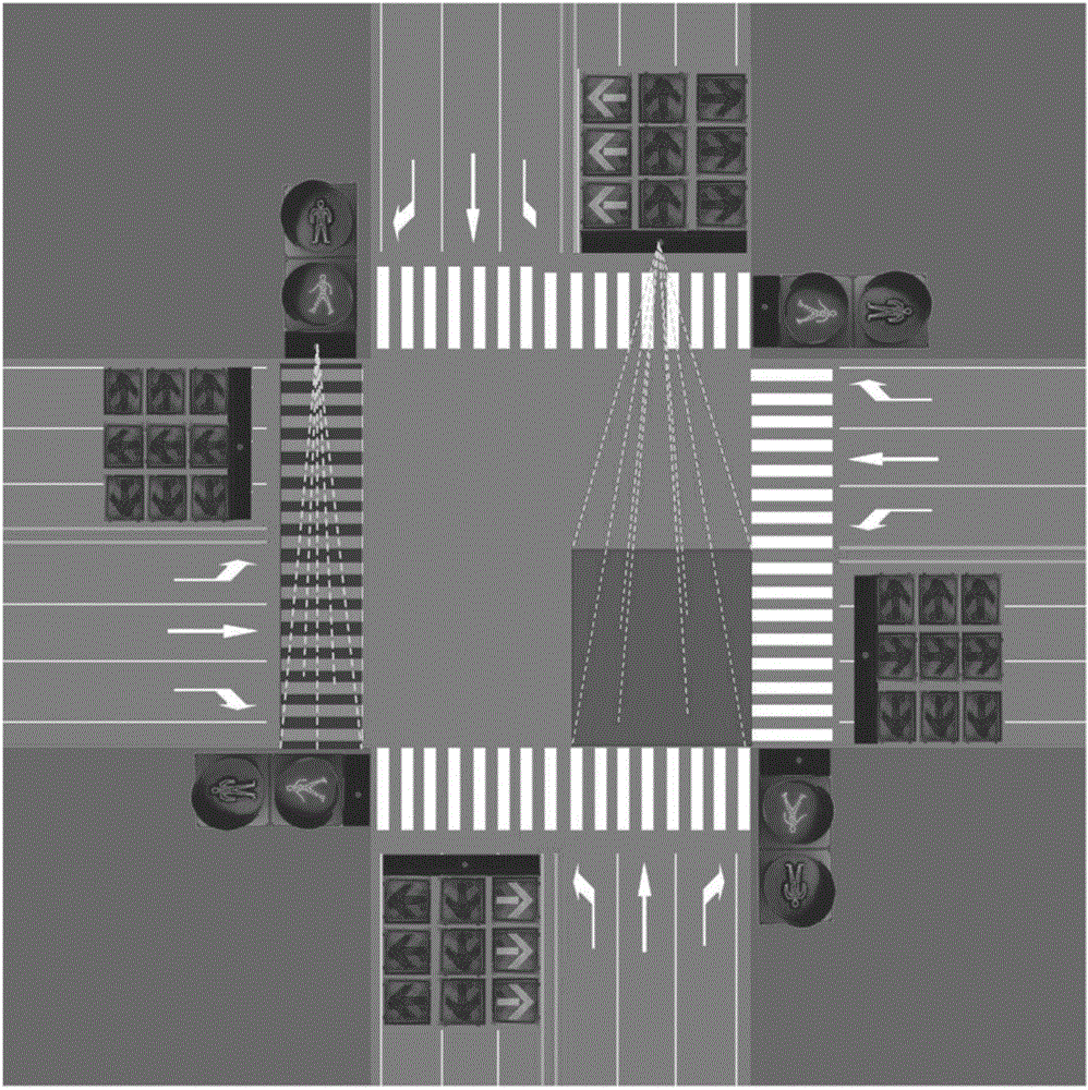 Intelligent early-warning system for urban traffic violation and method of intelligent early-warning system