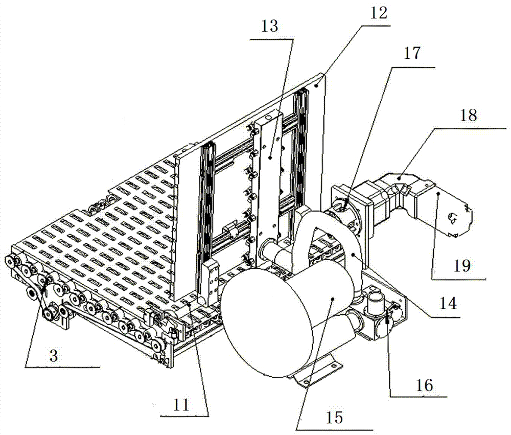 Double-layer circulation system used for AOI procedure of PCB