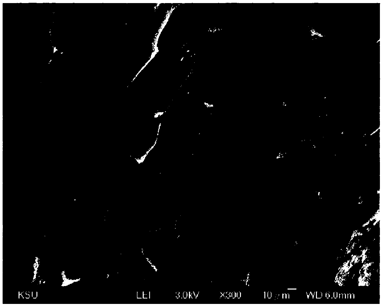 Fireproof material made from organic foam combined with aerogel and manufacture method thereof